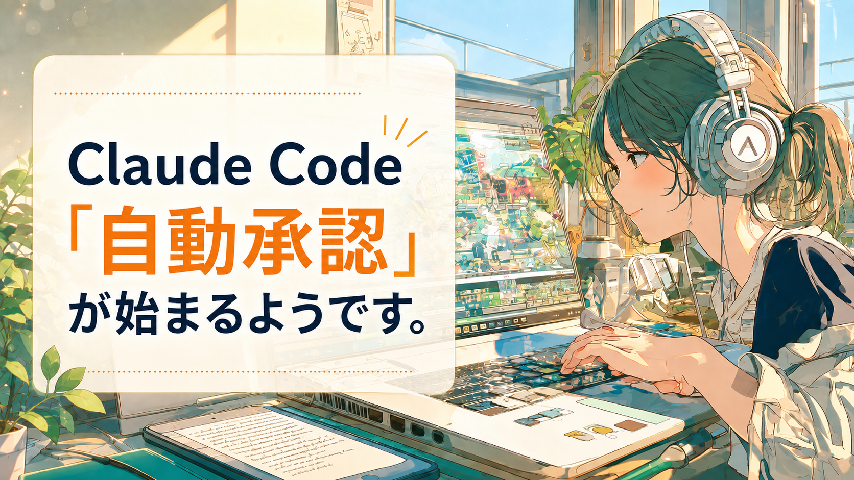 Claude Code「自動承認」が始まるようです。